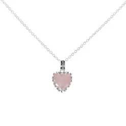 Stolen Girlfriends Club Rose Quartz Love Claw Necklace