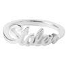 Stolen Girlfriends Club Stolen Script Ring