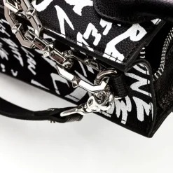 Stolen Girlfriends Club Tour Buddy Leather Tote Bag | Graffiti