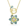Swarovski | Idyllia | Mixed Cuts | Multi Colour Crystals | Gold | Flower Necklace