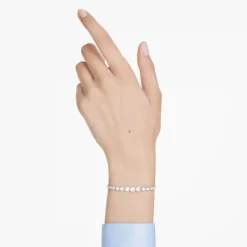 Swarovski | Imber | Mixed Round Cut | Silver | Tennis Bracelet