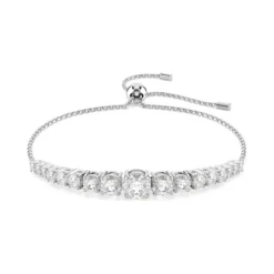 Swarovski | Matrix | Round Cut | Gradiant | Silver | Tennis | Bracelet