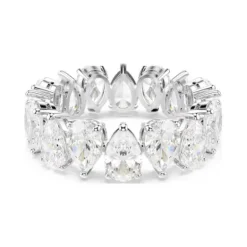 Swarovski | Matrix Vittore | Pear Cut | Rhodium | Ring | Size 58