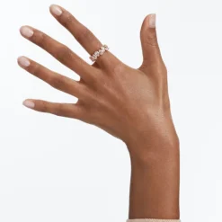 Swarovski | Matrix Vittore | Pear Cut | Rose Gold | Ring | Size 60