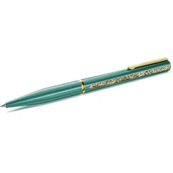 Swarovski | Shimmer Glide | Crystal | Ball Point | Green | Gold | Pen