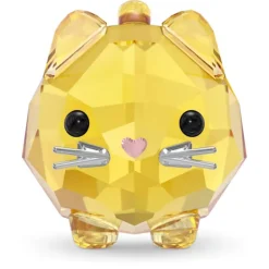 Swarovski Chubby Yellow Cat