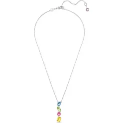 Swarovski Gema Mixed Cuts Multicoloured Pendant