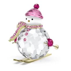 Swarovski Holiday Cheers Dulcis Snowman | Pink