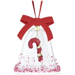 Swarovski Holiday Cheers Dulcis Bell Ornament | Red