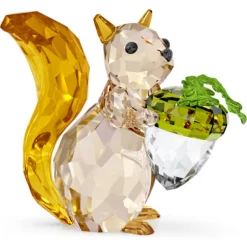 Swarovski Idyllia Squirrel And Acorn