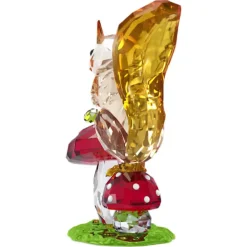 Swarovski Idyllia Squirrel and Mushrooms