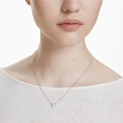 Swarovski Imber Rhodium Plated Pendant