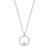 Swarovski Rhodium Creativity Pendant