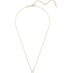 Swarovski Stilla Rose Gold Plated Pendant