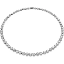 Swarovski Una Angelic Necklace | Ruthenium