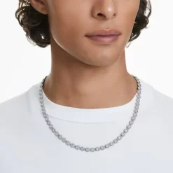 Swarovski Una Angelic Necklace | Ruthenium