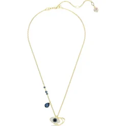 Swarovski Yellow Gold Plated Symbolica Evil Eye Pendant