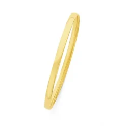 The Queen of Troy 9ct Yellow Gold 1/2 Troy Ounce Bangle