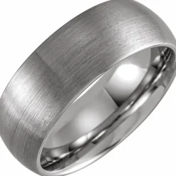 Tungsten Domed Ring (W)