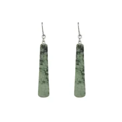 Wild at Heart NZ Pounamu Toki Earrings